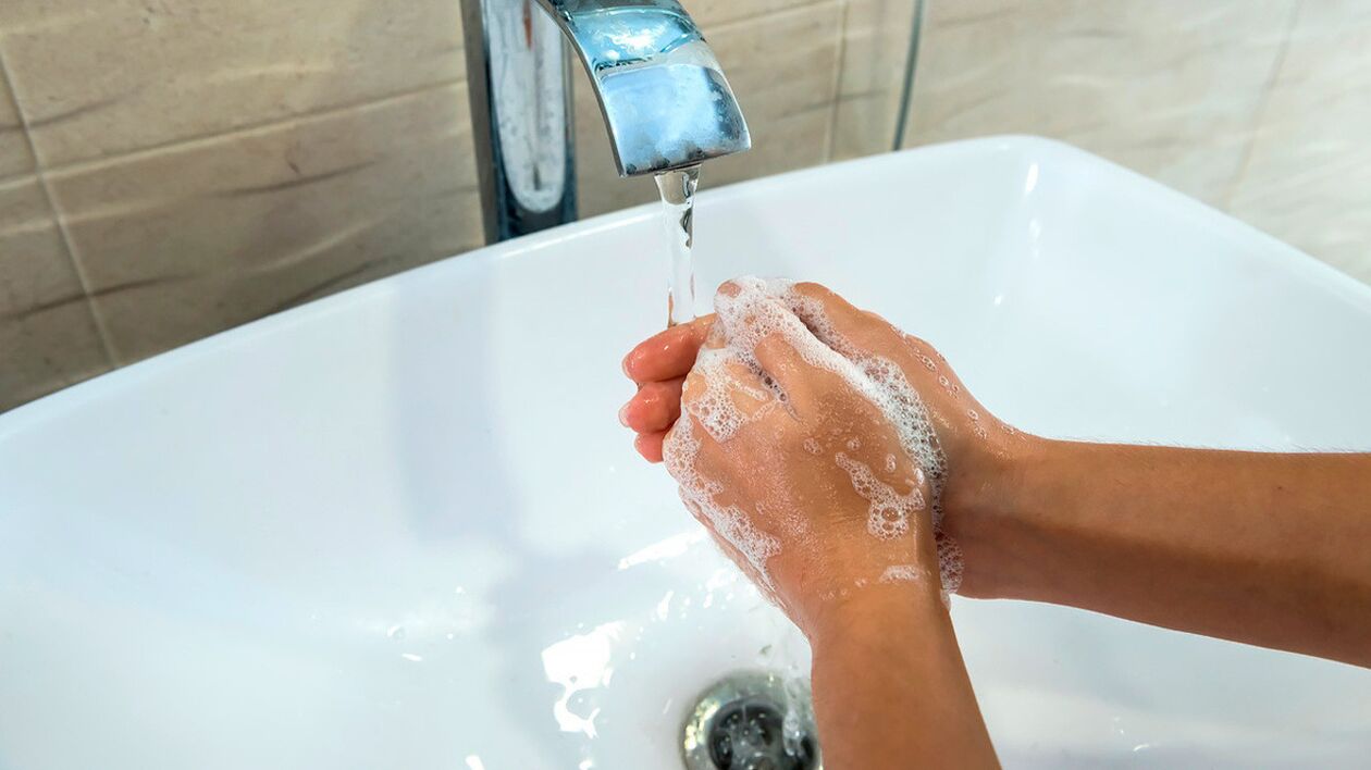 กฎที่ง่ายที่สุดในการป้องกันโรคหนอนพยาธิคือการล้างมือด้วยสบู่และน้ำเสมอ